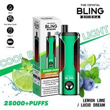 Crystal Blind 25000 puffs dwusmakowe Lemon lime/lucid dream