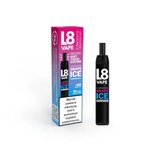 L8 Vape 800 Puffs – kompaktowy vape jednorazowy | vapepolska | vape heavy user