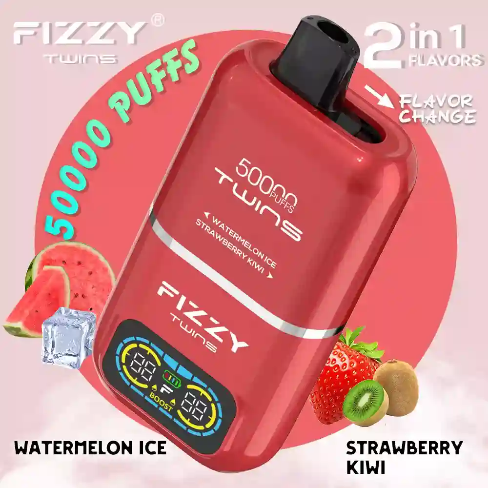 FIZZY TWINS DWUSMAKOWE 50000 PUFFS