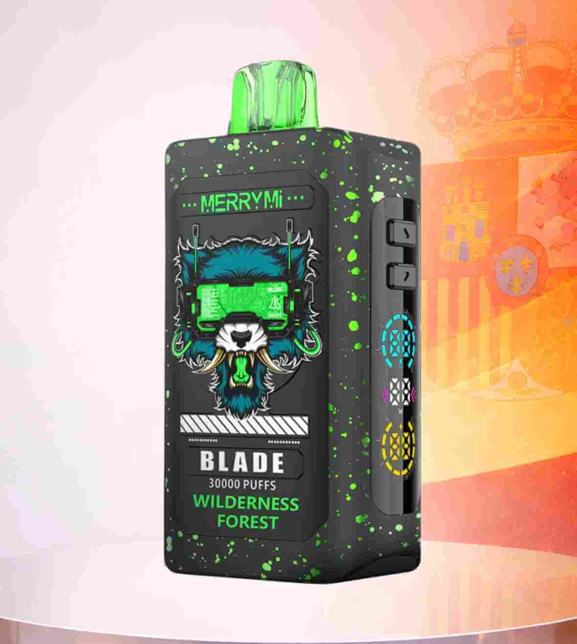 Merrymi Blade 30000 puffs, e-papieros 26ml, vape o dużej pojemności - E-Papierosy Merry Mi Blade 30 000 Peach Lemonade - zmiany dla użytkowników vape