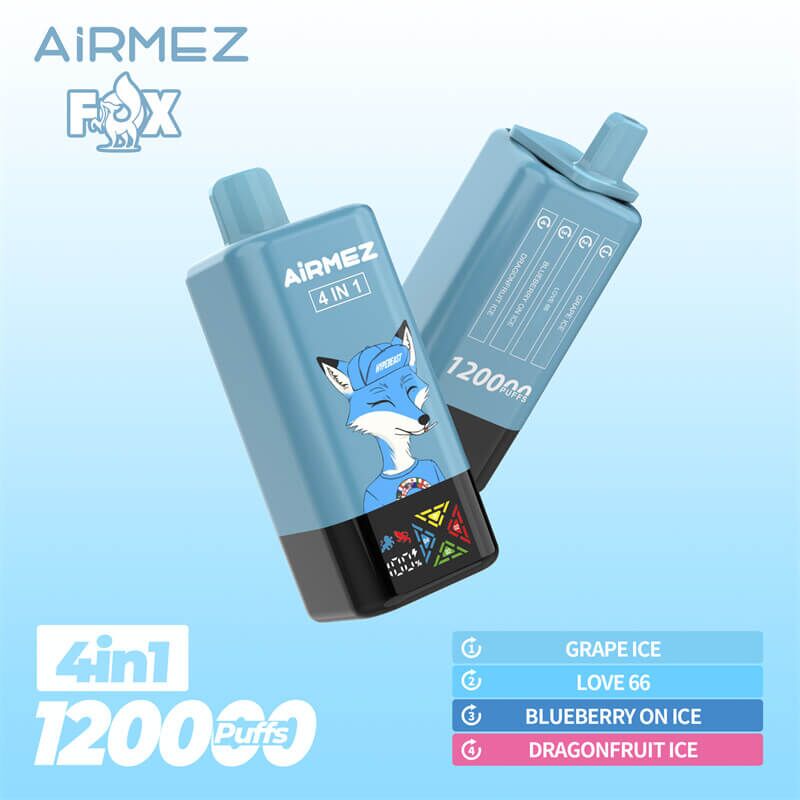 Airmez Fox 4w1 – 60ml, duża pojemność, vape podróżny | vapepolska