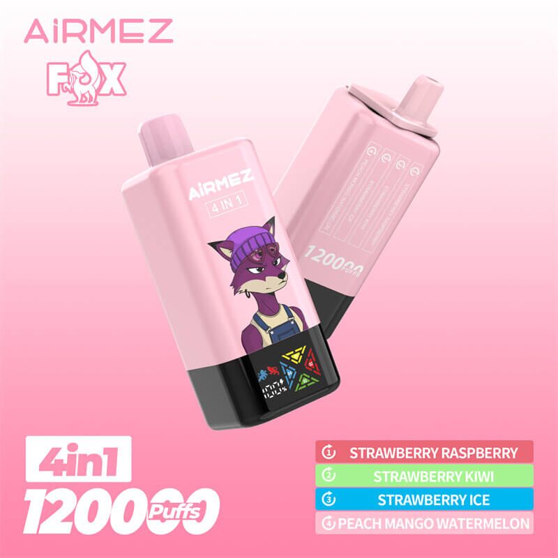 Airmez Fox 4w1 – 60ml, duża pojemność, vape podróżny | vapepolska
