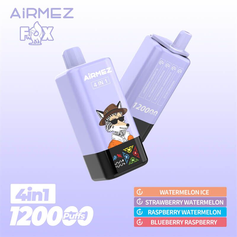 Airmez Fox 4w1 – 60ml, duża pojemność, vape podróżny | vapepolska