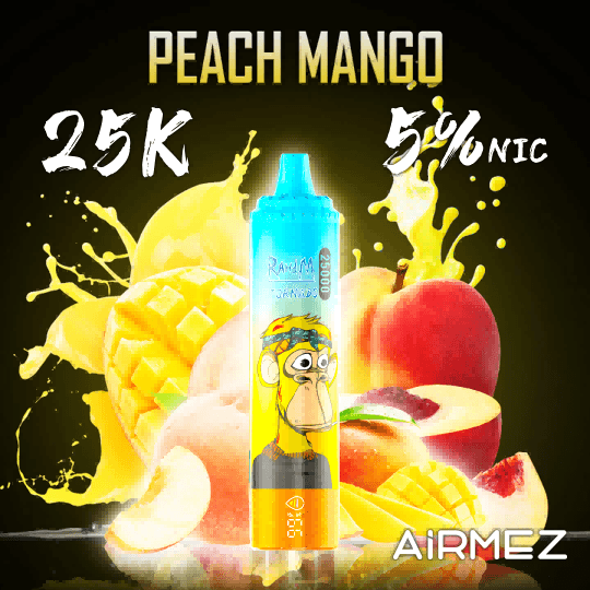 Airmez Tornado 25000 – 25ml, długi czas, vape LED | vapepolska